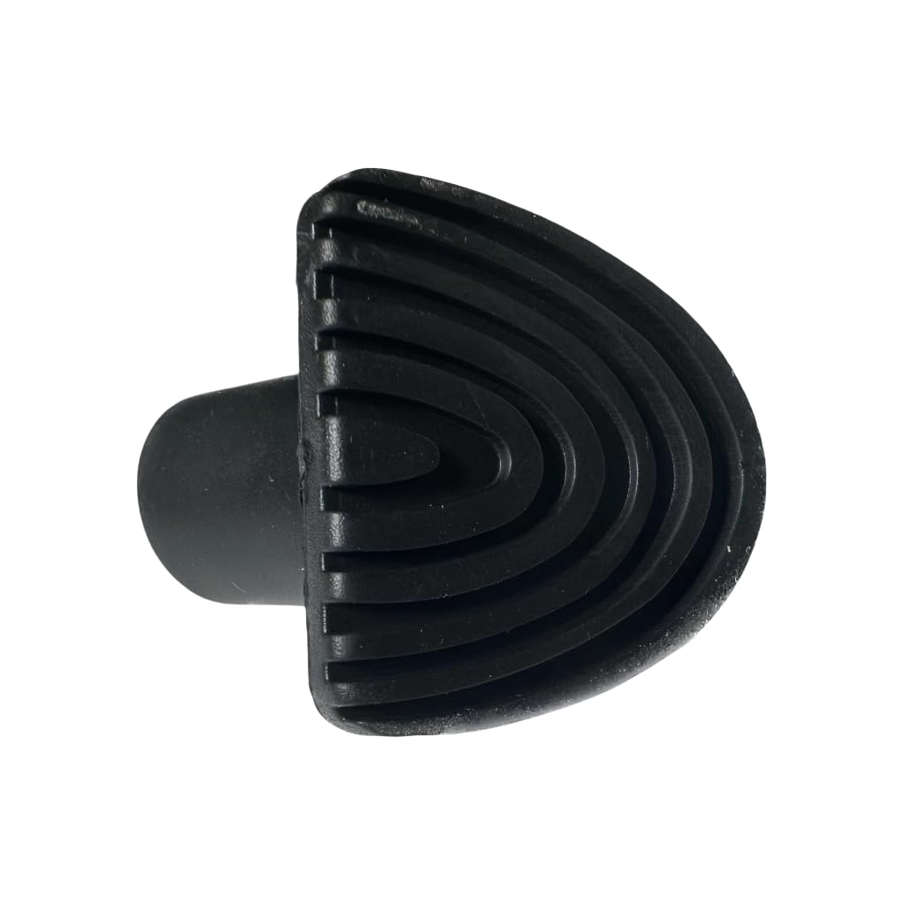 All-weather rubber resists rain, heat, and cold