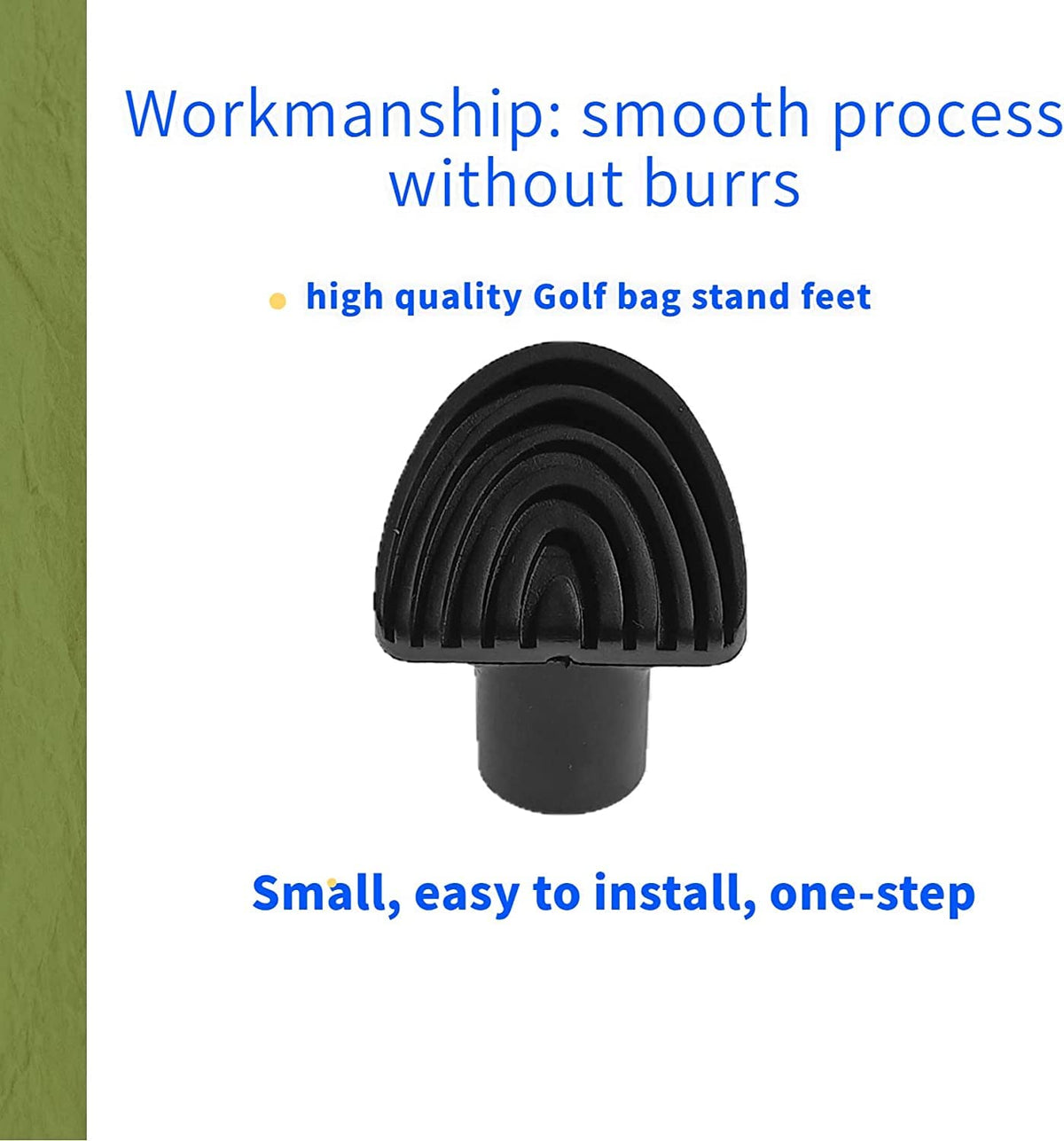 Two-pack YuXuan Pavilion replacement feet ready for quick, adhesive-free installation
