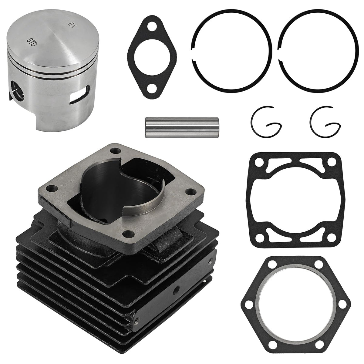 YuXuanYP 14532-G1 piston ring set image with seals for compression