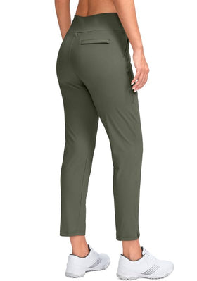 YYV 7/8 ankle split hem enhances airflow and comfort.