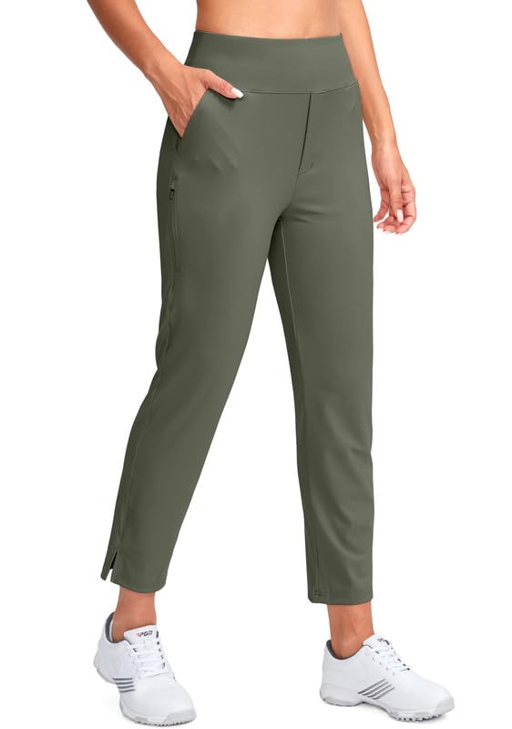 YYV women's golf pants with stretch fabric for freedom of movement on the course