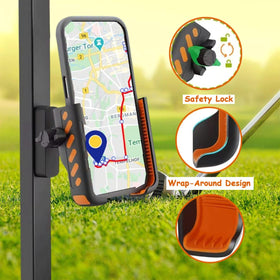 ZAHN SUPPLIES 360-degree rotatable mount enables easy GPS use and swing recording.