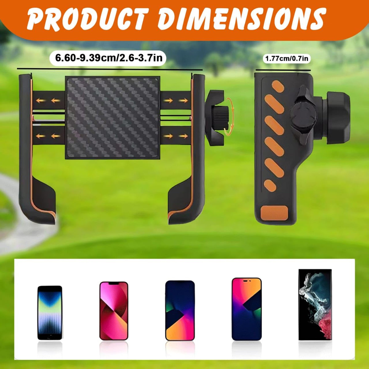 ZAHN SUPPLIES quick-release design for one-handed access during rounds.