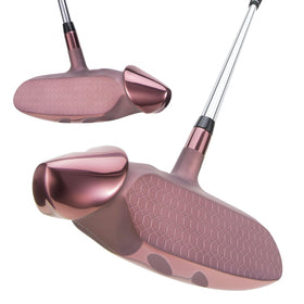 Zcoorey golf putter 35-inch with bronze finish highlights classic styling for precise on-green alignment.