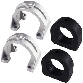 ZCRCOLN rear spring ISO cap with rubber bushing for EZGO golf carts, improving stability.