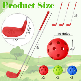 Zealor six practice balls to extend training sessions.