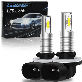 ZEBANERT 886 fog light front view for golf carts, enhancing nighttime visibility.