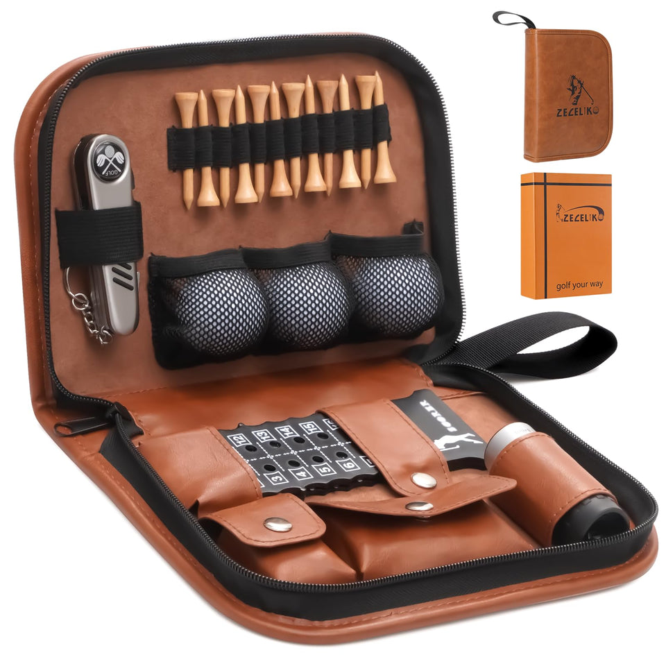 Zeceliko golf accessory set gift box with durable tools for golfers