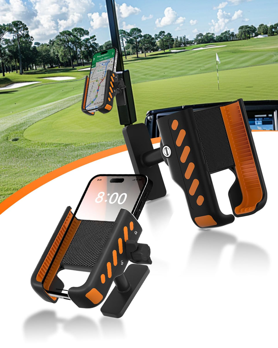 ZEKOODL golf cart phone holder base with eight N52 magnets for secure mounting
