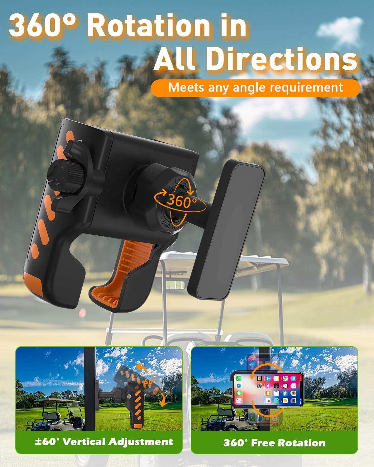 ZEKOODL triple protection with silicone pads and back grip for scratch-free use