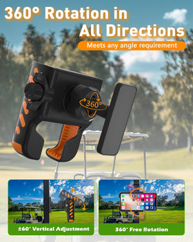 ZEKOODL triple protection with silicone pads and back grip for scratch-free use