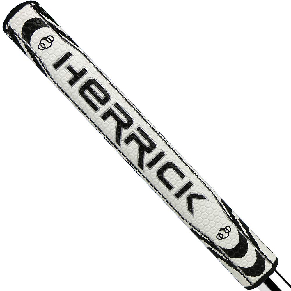 Zenesty golf putter grip with hexagonal concave surface for stable grip