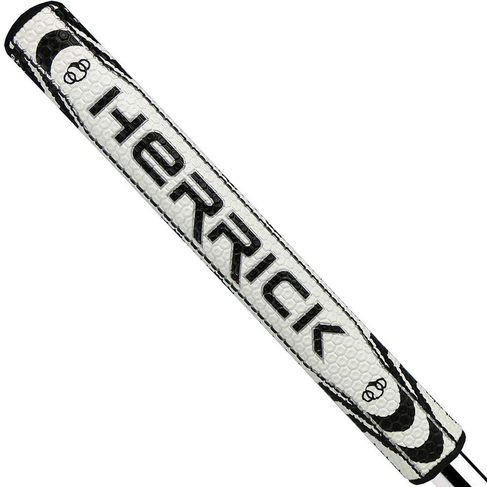 Zenesty golf putter grip with hexagonal concave surface for stable grip