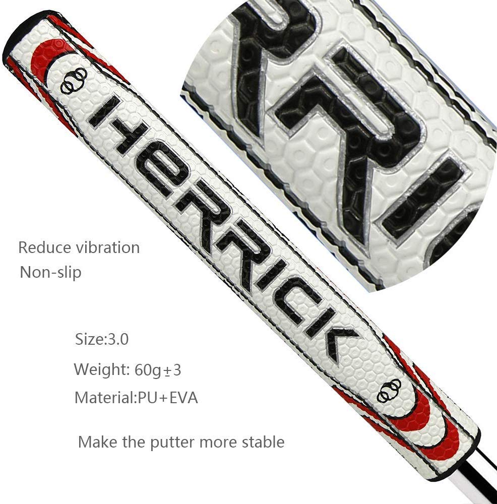 Zenesty golf putter grip lightweight design reduces fatigue during rounds