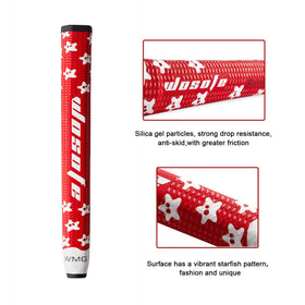 Zenesty grip with silica gel particles provides anti-slip performance.