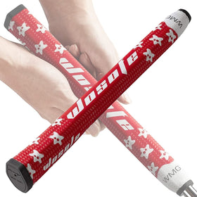 Zenesty golf putter grip with starfish pattern enhances grip and on-course feel.