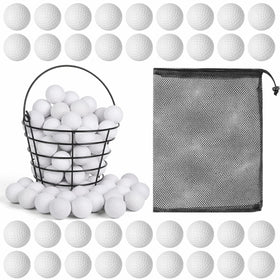 ZenNex 80-pack foam golf balls for safe indoor practice and easy storage.