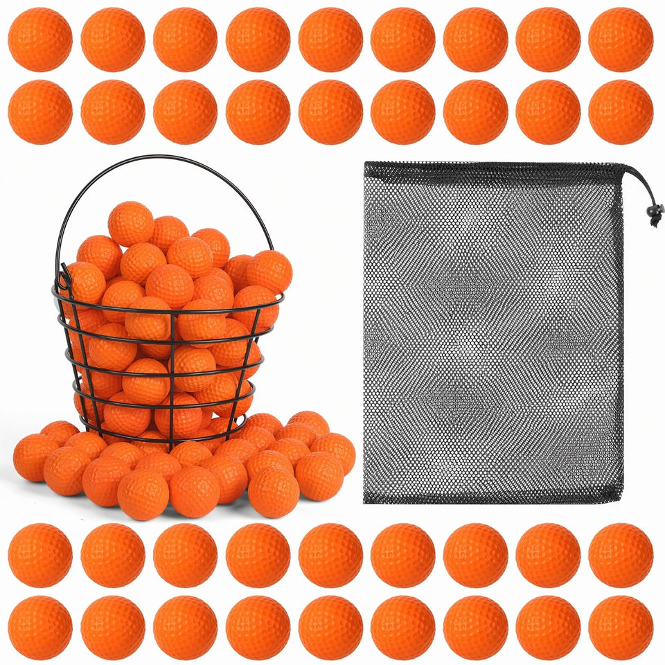 ZenNex packaging of foam golf balls for easy storage and transport.