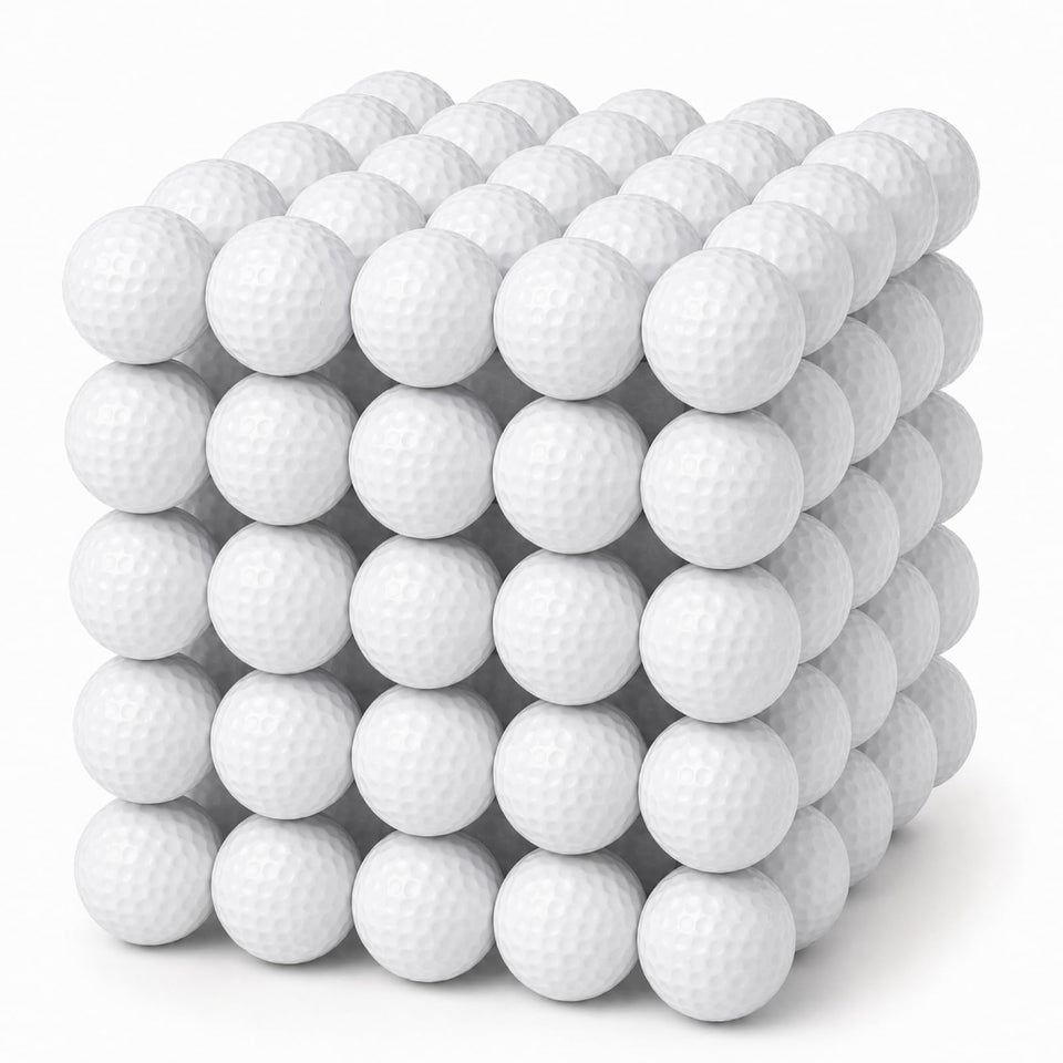 ZenNex foam golf balls with durable soft PU for safe practice at home