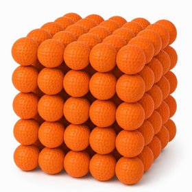 ZenNex foam golf balls with realistic trajectory for indoor practice.