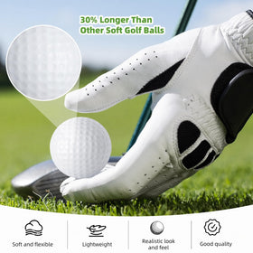 ZenNex metal golf basket shown for simple storage and transport.