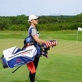 Zero Friction Navy bag includes universal-fit glove for immediate practice