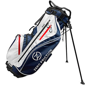 Zero Friction Navy stand bag side pocket showcases organized, quick-access gear