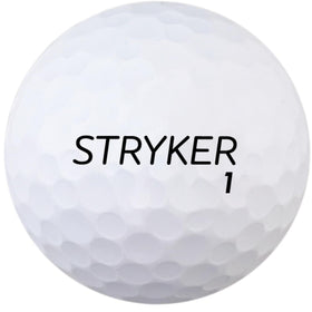 Zero Friction Stryker ball featuring alignment stripe aids precise putting