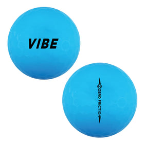 Zero Friction Vibe yellow ball: bright visibility for quick ball location.