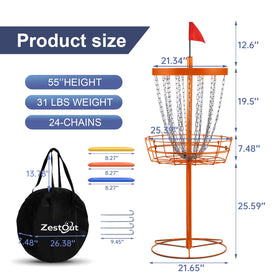ZestOut all-weather frame shows durable powder coating for year-round use.