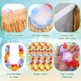 Zeyune coconut tree sticker sized 34x29 cm for tropical detail