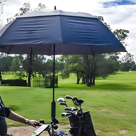 ZGWANSUI adjustable angle umbrella holder provides directional shade