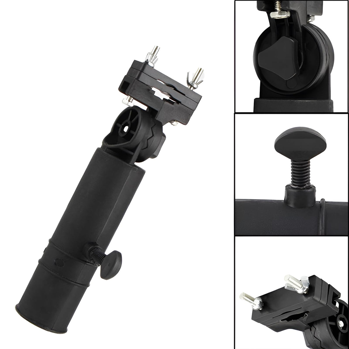 ZGWANSUI windproof 3-buckle design keeps umbrella secure