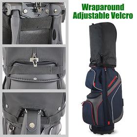 ZHICIM foldable rain cover rolled beside bag for compact storage.