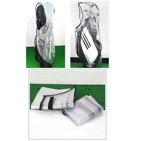 Zhongdawei rain cover with smooth zipper for easy access to bags and clubs.