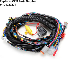 ZHQMG golf cart wiring harness replacement enhances electrical reliability