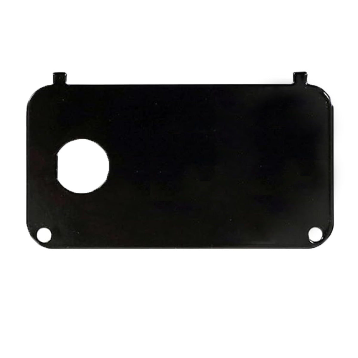 ZHWOTO KEY-01 console plate in glossy black finish for EZ-GO TXT compatibility.