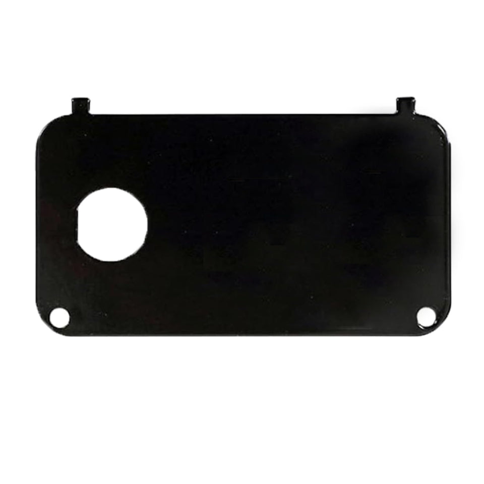 ZHWOTO KEY-01 console plate in glossy black finish for EZ-GO TXT compatibility.