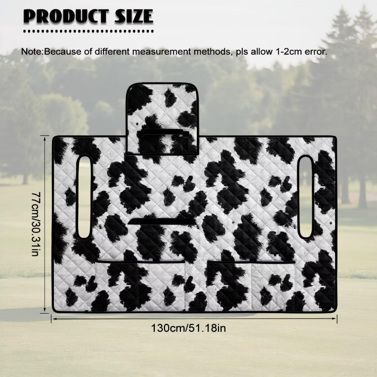 ZIATUBLES machine washable seat cover for quick cleaning.