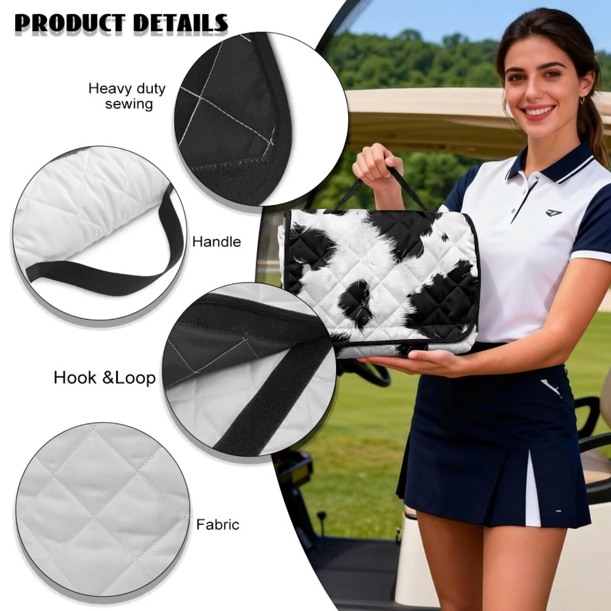 ZIATUBLES reinforced stitching ensures durability for daily use.