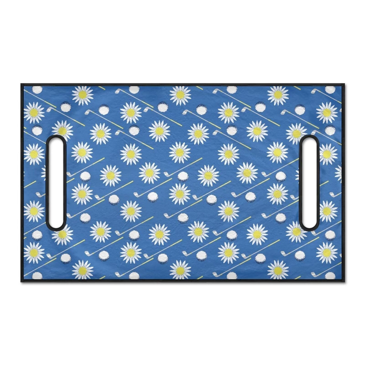 ZIATUBLES mushroom pattern seat cover keeps seats clean and playful on the course