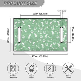 ZIATUBLES multiple patterns including sunflower, mushroom, and palm leaf for style