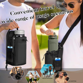 ZIORS detachable shoulder strap for easy carrying between holes