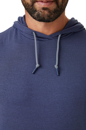 ZIRE Golf hood detail displaying tagless neckline and ultra-soft feel.