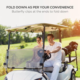 ZivPlay windshield offers 92% transparency with anti-yellowing clarity