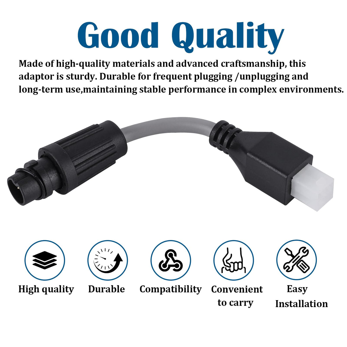 ZIWIMEGO adapter near Curtis 1313 handheld side for easy programming