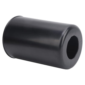 ZIZEV hook-style holder on cart provides quick access for sand replenishment.