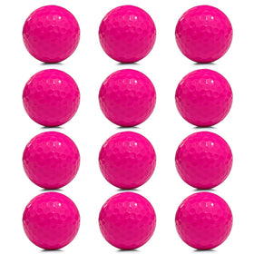 ZNLAKUNO colored golf balls with high visibility to spot on the course
