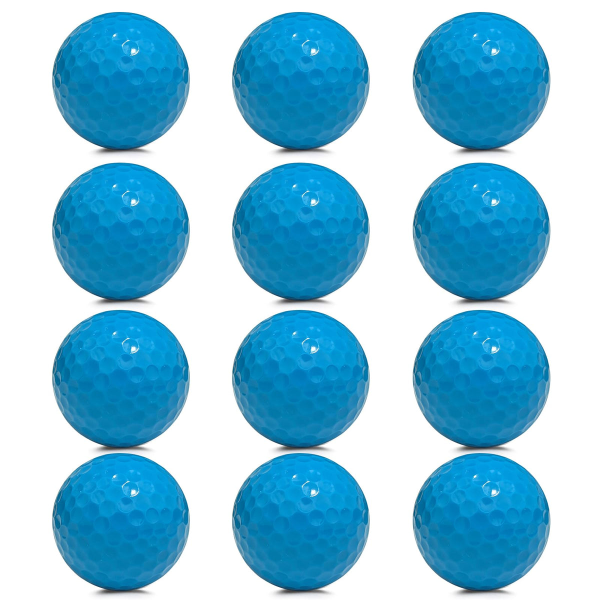 ZNLAKUNO high-visibility golf balls pack for easy spotting and quick recovery.