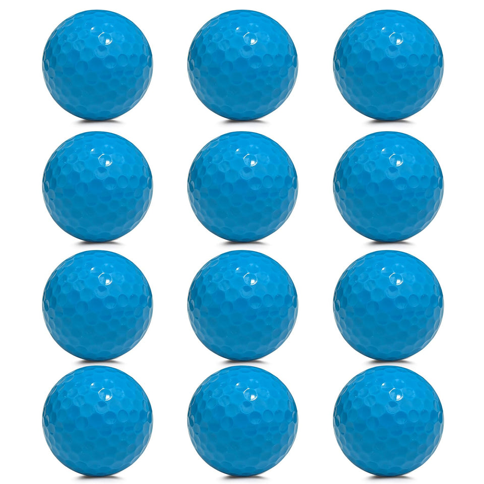 ZNLAKUNO high-visibility golf balls pack for easy spotting and quick recovery.